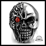 Bague Crâne Skull (Acier)
