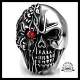 Bague Crâne Skull (Acier)