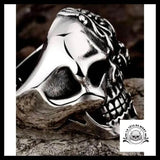 Bague Crâne Skull (Acier)