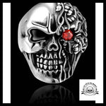 Bague Crâne Skull (Acier)