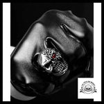 Bague Crâne Skull (Acier)