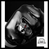 Bague Crâne Skull (Acier)