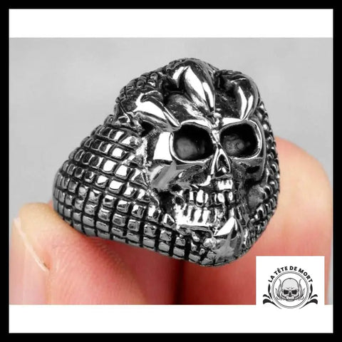 Bague Crâne Sombre