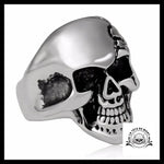 Bague Crâne Souriant (Acier)
