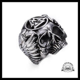 Bague Crâne Viking