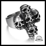 Bague Croix (Acier)