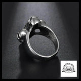 Bague Croix (Acier)