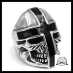 Bague Croix Templier (Acier)