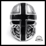 Bague Croix Templier (Acier)