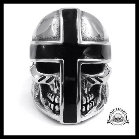 Bague Croix Templier (Acier)