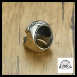 Bague Décapsuleur Tête de Mort (Acier)