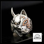 Bague Démon Japonais (Argent)