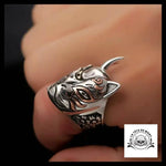 Bague Démon Japonais (Argent)