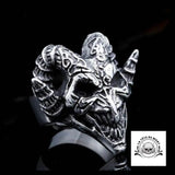 Bague Diable Cornu