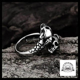 Bague Dragon Homme (Acier)