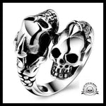 Bague Dragon Homme (Acier)