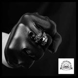 Bague Dragon Homme (Acier)