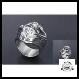 Bague Faucheuse De La Mort (Acier)