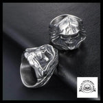 Bague Faucheuse De La Mort (Acier)