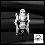 Bague de Fiançailles Gothique (Acier)