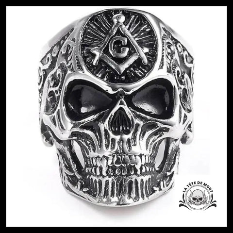 Bague Franc Maçon (Acier)