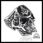 Bague Franc Maçon (Acier)