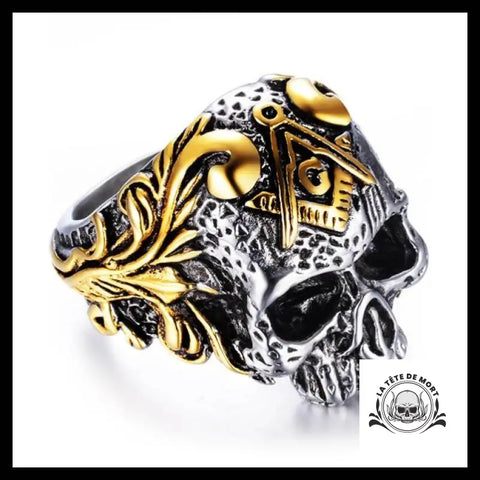Bague Franc Maçon Homme (Acier)