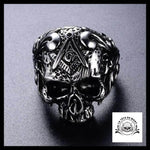 Bague Franc Maçon Homme (Acier)