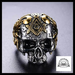 Bague Franc Maçon Homme (Acier)