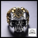 Bague Franc Maçon Homme (Acier)