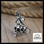 Bague Fruit Crâne (Acier)