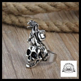 Bague Fruit Crâne (Acier)