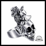 Bague Fruit Crâne (Acier)