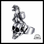 Bague Fruit Crâne (Acier)