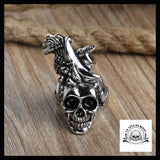 Bague Fruit Crâne (Acier)