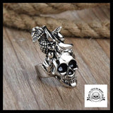 Bague Fruit Crâne (Acier)