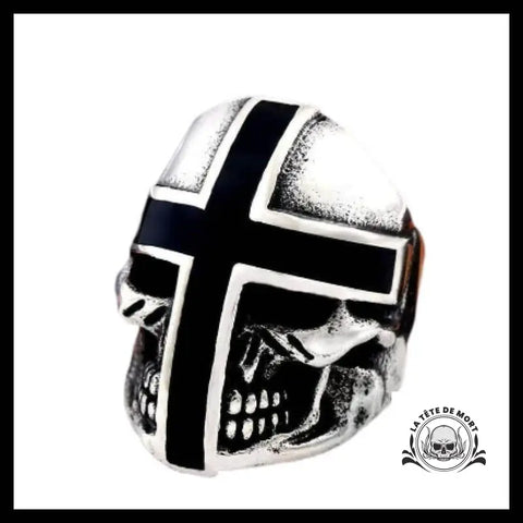 Bague Gothique Croix Chrétienne