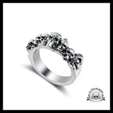 Bague Gothique Femme (Acier)