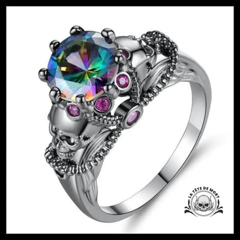 Bague Gothique Flamboyant (Acier)