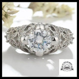 Bague Gothique Frémissant (Acier)