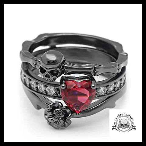 Bague Gothique Love (Acier)