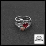 Bague Gothique Love (Acier)