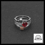 Bague Gothique Love (Acier)
