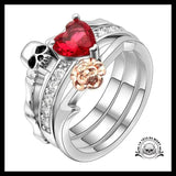 Bague Gothique Love (Acier)