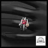 Bague Gothique Love (Acier)