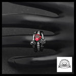 Bague Gothique Love (Acier)