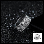 Bague Gothique Sombre (Acier)