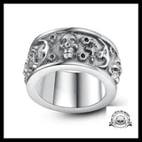 Bague Gothique Sombre (Acier)