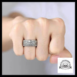 Bague Gothique Sombre (Acier)