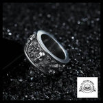 Bague Gothique Sombre (Acier)